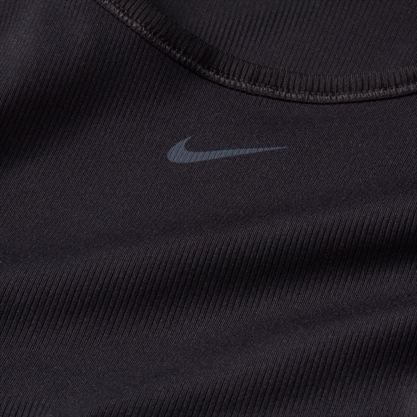 NIKE ONE DRI-FIT CAPSULE DRESS - BLACK/LT OREWOOD BRN/COOL GREY