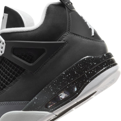 JORDAN 4 RETRO 'FEAR' - BLACK/WHITE/ANTHRACITE/BLACK