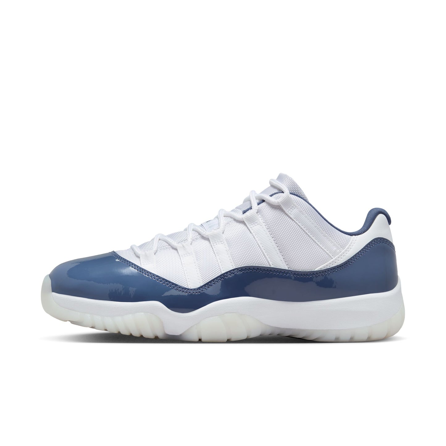 JORDAN 11 RETRO LOW 'DIFFUSED BLUE' - WHITE/MIDNIGHT NAVY/DIFFUSED BLUE