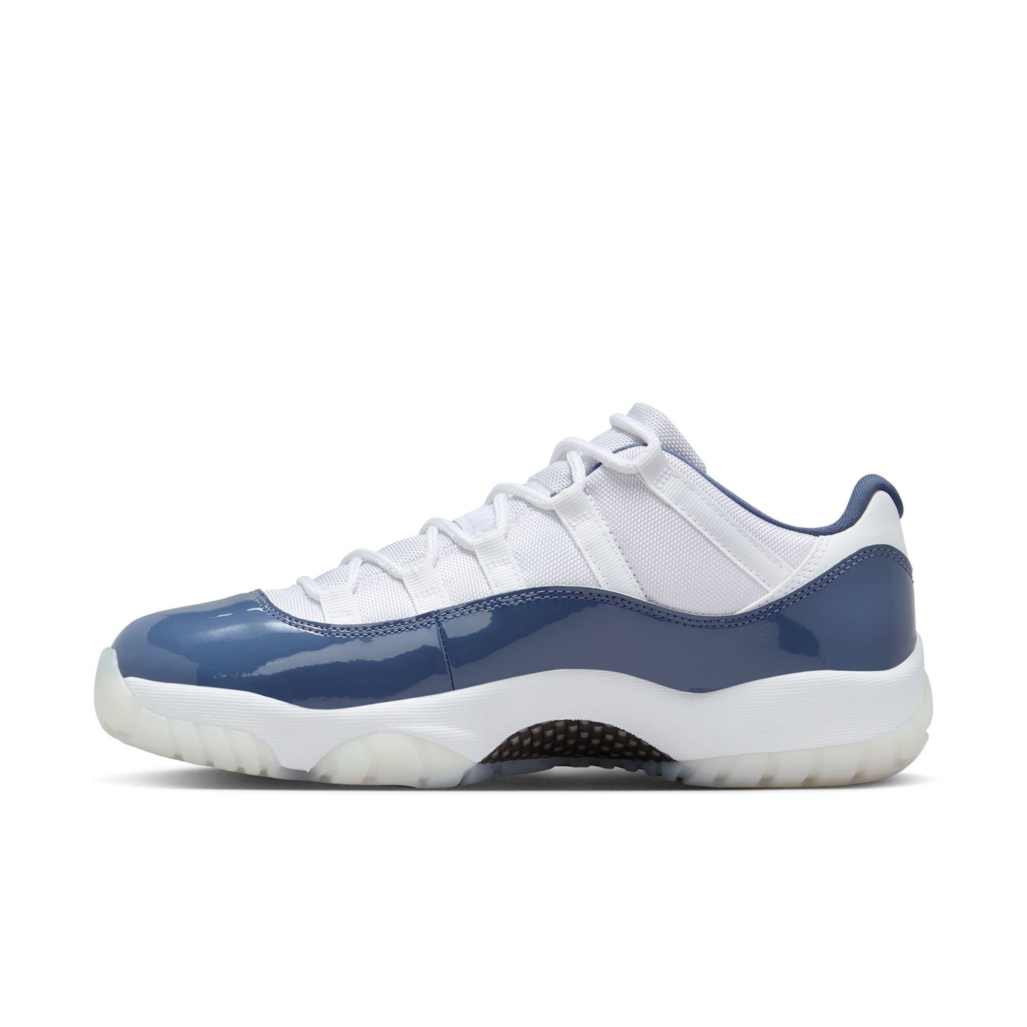 JORDAN 11 RETRO LOW 'DIFFUSED BLUE' - WHITE/MIDNIGHT NAVY/DIFFUSED BLUE