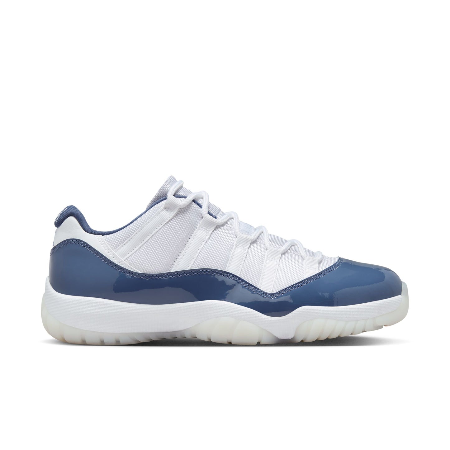 JORDAN 11 RETRO LOW 'DIFFUSED BLUE' - WHITE/MIDNIGHT NAVY/DIFFUSED BLUE