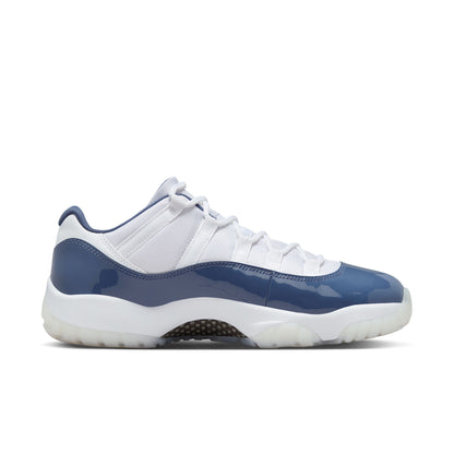 JORDAN 11 RETRO LOW 'DIFFUSED BLUE' - WHITE/MIDNIGHT NAVY/DIFFUSED BLUE