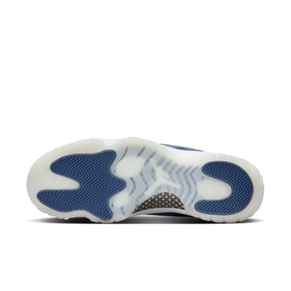 JORDAN 11 RETRO LOW 'DIFFUSED BLUE' - WHITE/MIDNIGHT NAVY/DIFFUSED BLUE