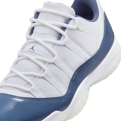 JORDAN 11 RETRO LOW 'DIFFUSED BLUE' - WHITE/MIDNIGHT NAVY/DIFFUSED BLUE