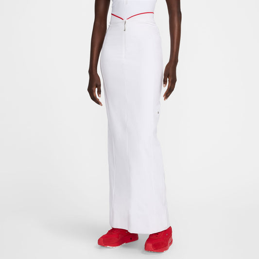 JACQUEMUS X NIKE SKIRT - WHITE/UNIVERSITY RED