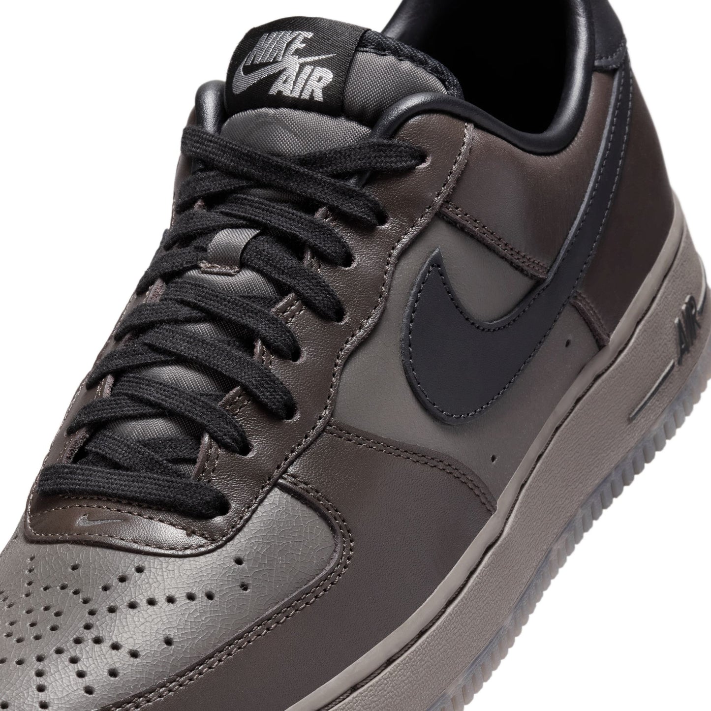 AIR FORCE 1 LOW "PARIS" - BLACK TEA/BLACK/PETRA BROWN/OLIVE GREY