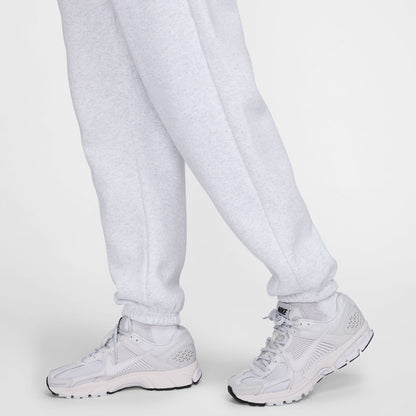 NSW PHOENIX FLEECE HIGH-WAISTED OVERSIZED SWEATPANTS - BIRCH HEATHER/BLACK