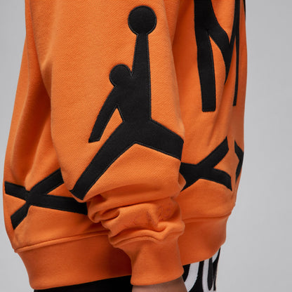 JORDAN X NINA CHANEL ABNEY FLEECE HOODIE - ALPHA ORANGE