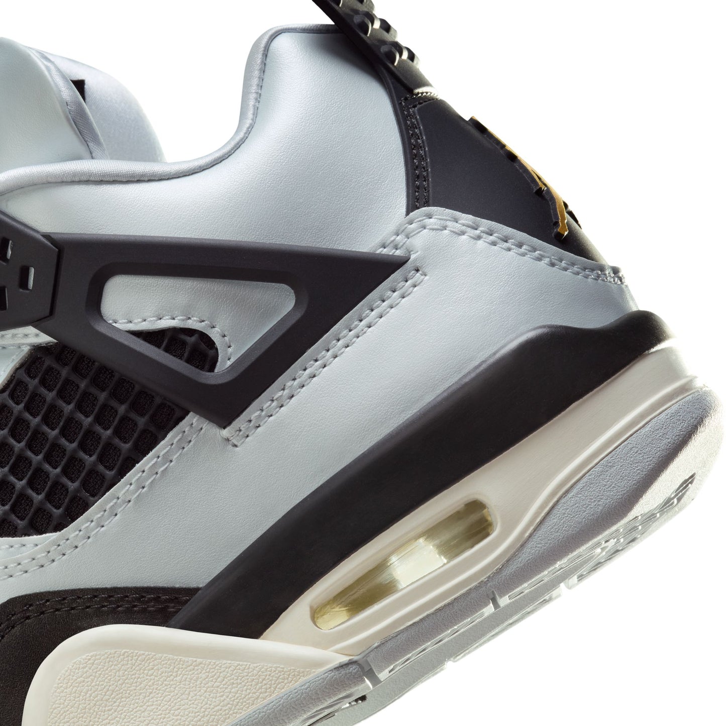 JORDAN 4 RETRO 'PURE PLATINUM' (GS) - PURE PLATINUM/METALLIC GOLD/BLACK/SAIL