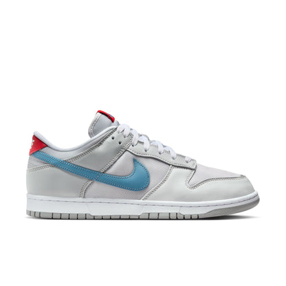 DUNK LOW 'SILVER BLUE' - METALLIC SILVER/AEGEAN STORM