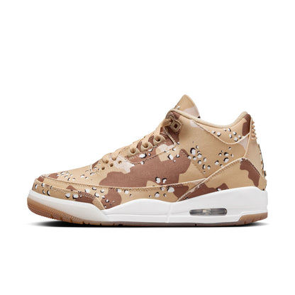 WNBA X AIR JORDAN 3 RETRO 'DESERT CAMO' - DK DRIFTWOOD/SAIL/HEMP/VELVET BROWN