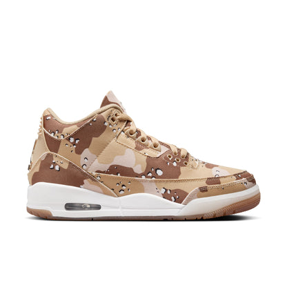 WNBA X AIR JORDAN 3 RETRO 'DESERT CAMO' - DK DRIFTWOOD/SAIL/HEMP/VELVET BROWN