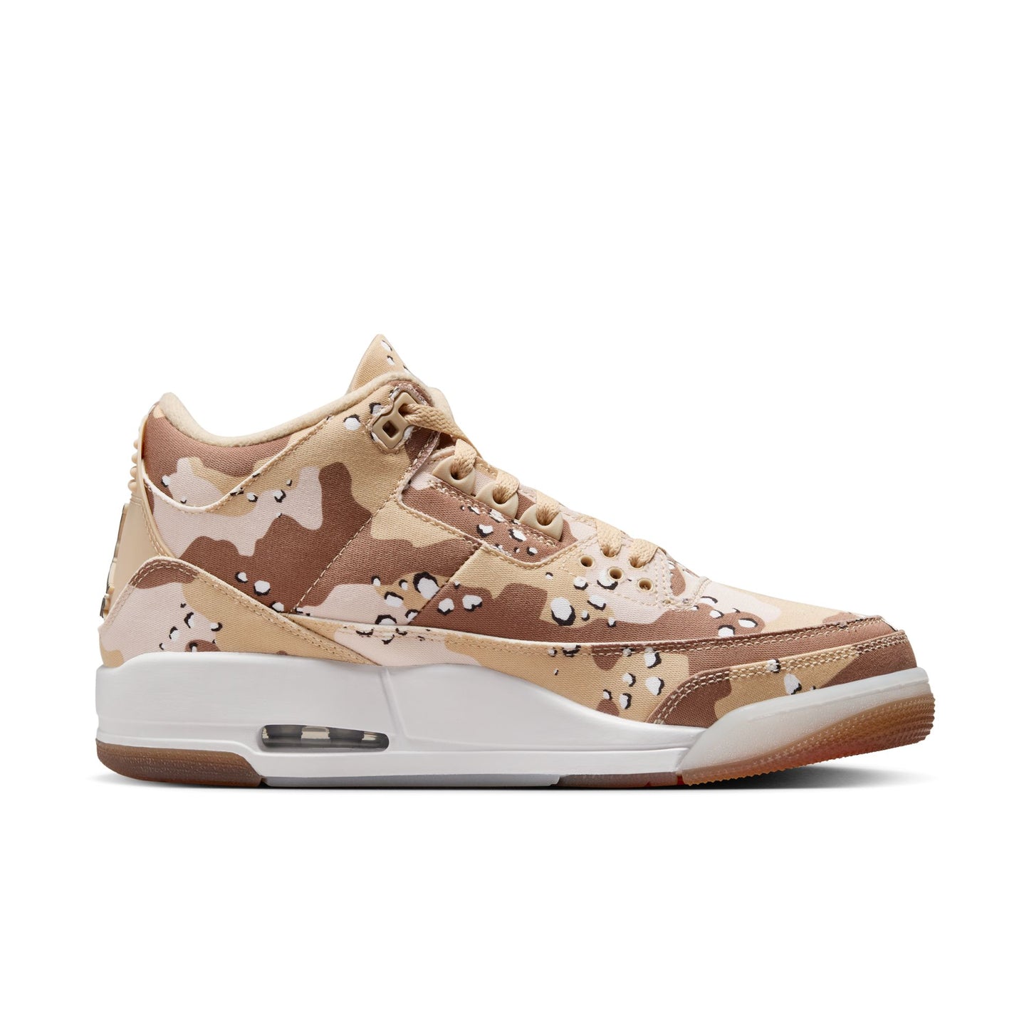 WNBA X AIR JORDAN 3 RETRO 'DESERT CAMO' - DK DRIFTWOOD/SAIL/HEMP/VELVET BROWN