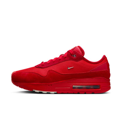 JACQUEMUS X NIKE AIR MAX 1 SP 'UNIVERSITY RED' - UNIVERSITY RED/METALLIC SILVER