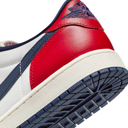 JORDAN 1 RETRO LOW OG 'HOWARD UNIVERSITY' - SUMMIT WHITE/GYM RED/MIDNIGHT NAVY