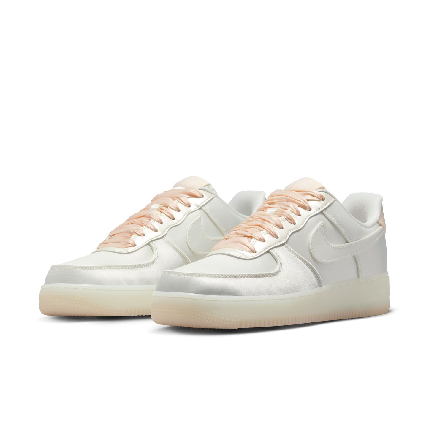 AIR FORCE 1 '07 LV8 'SOFT SAIL DENIM & VELVET' - SAIL/BARLEY ORANGE