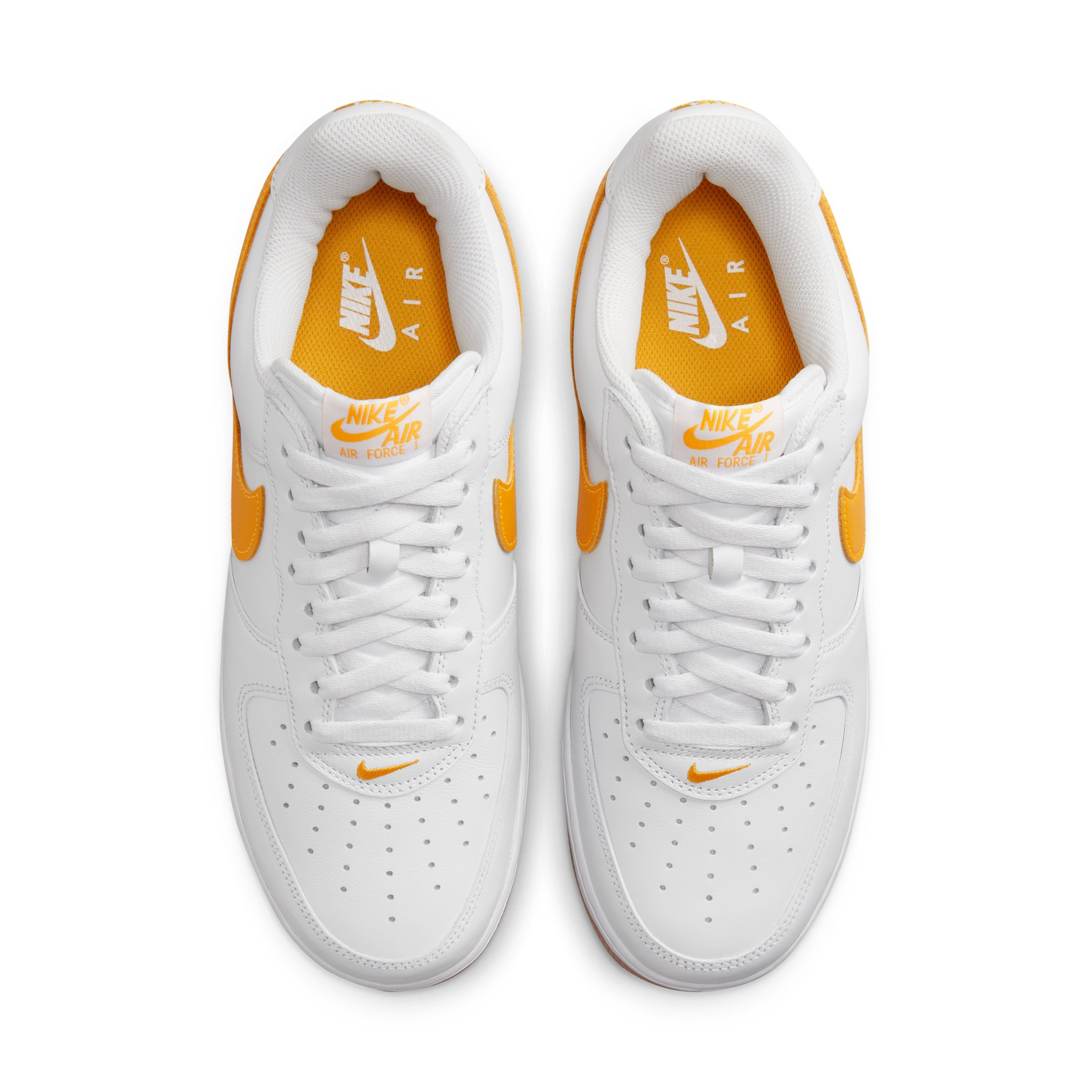 Air Force 1 Low Retro - &#39;Orange Citrus&#39; - White/University Gold/Gum Yellow