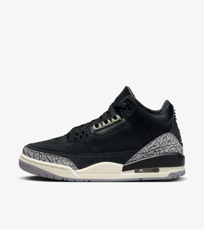 JORDAN 3 RETRO 'OFF NOIR' - OFF NOIR/BLACK-SAIL/CEMENT GREY