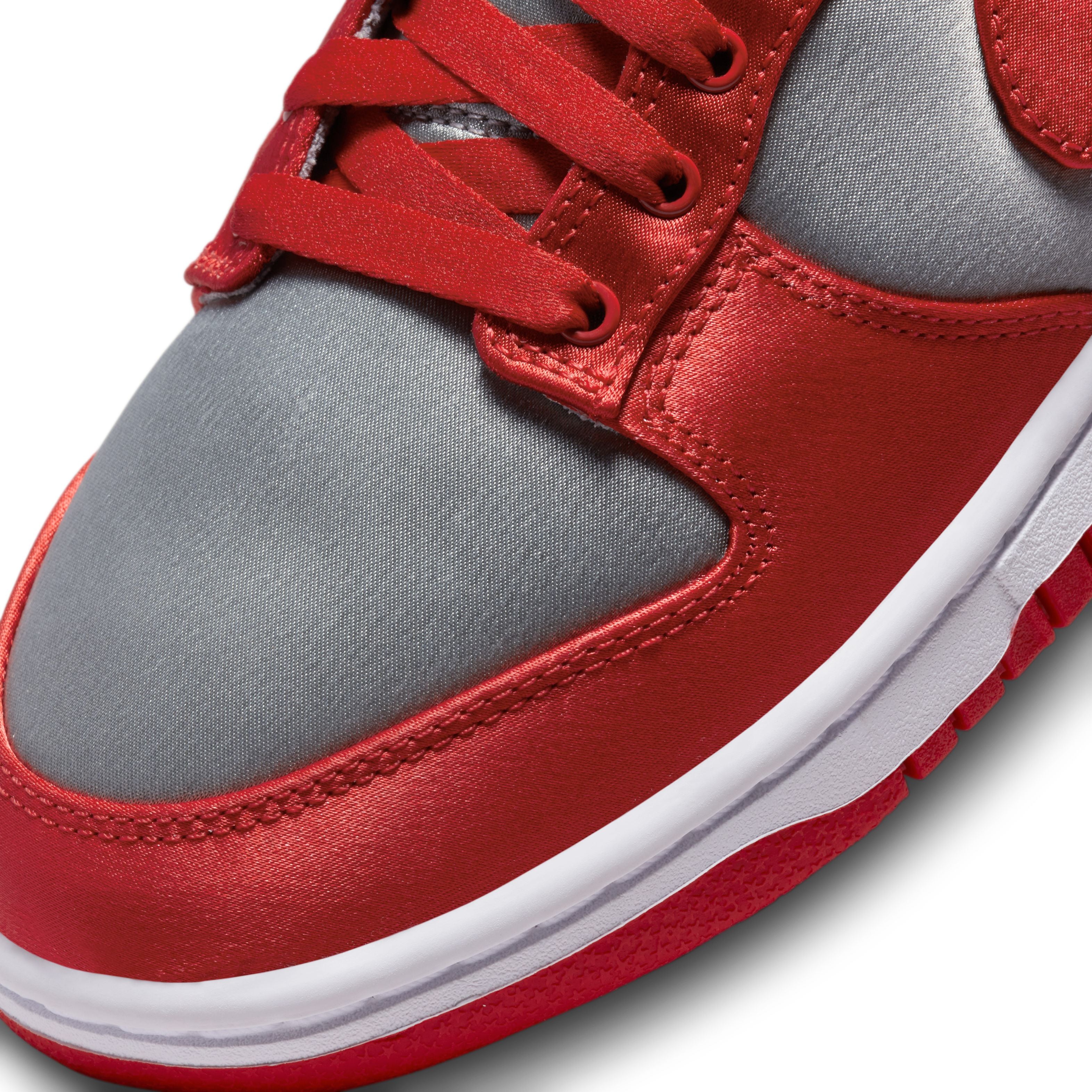 Dunk Low - &#39;UNLV Satin&#39; - Medium Grey/Varsity Red/White