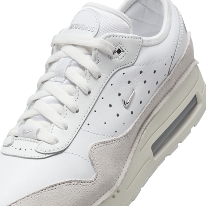 JACQUEMUS X NIKE AIR MAX 1 SP 'SUMMIT WHITE' - SUMMIT WHITE/METALLIC SILVER/SAIL