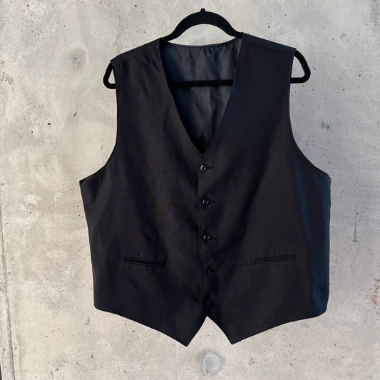 vintage button up vest