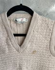 Vintage Casablanca Wool Vest