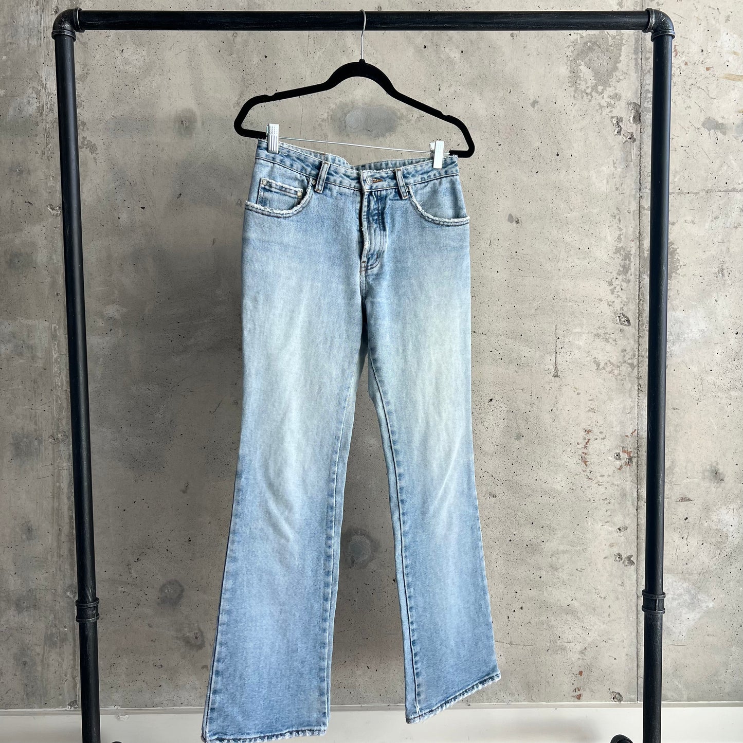 vintage y2k flare denim