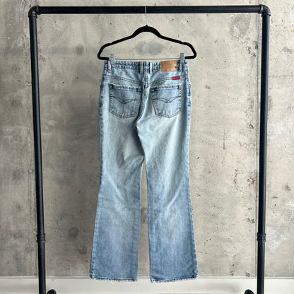 vintage y2k flare denim