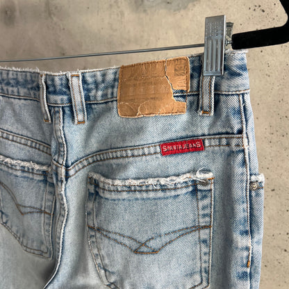 vintage y2k flare denim