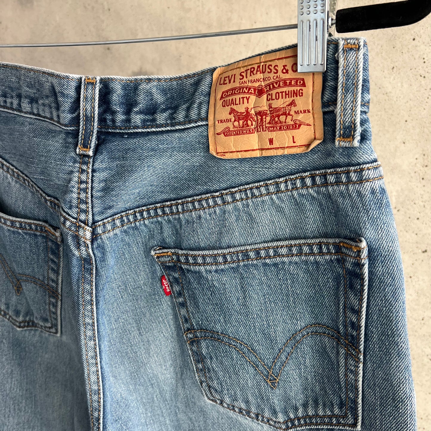 vintage levi's denim