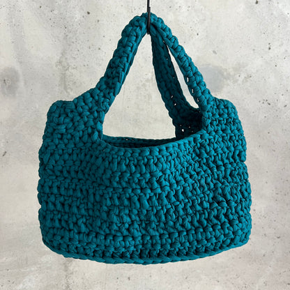 vintage crochet mini purse