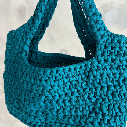 vintage crochet mini purse
