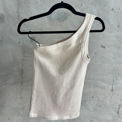 vintage one shoulder tank