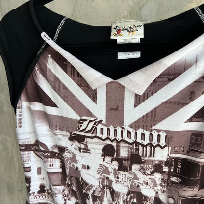 Vintage London Disney Cut Off T