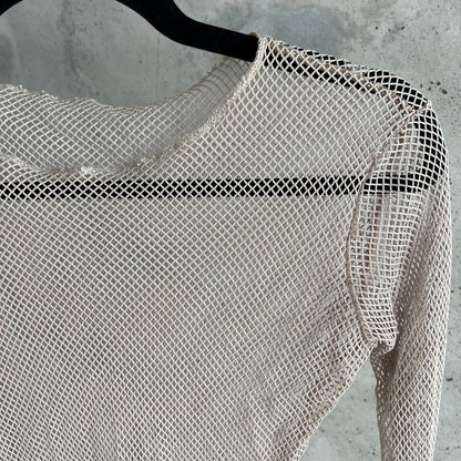 vintage mesh knit longsleeve