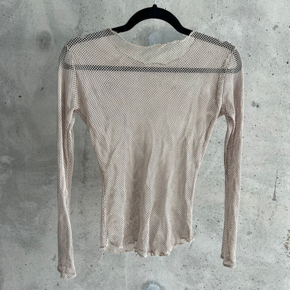 vintage mesh knit longsleeve