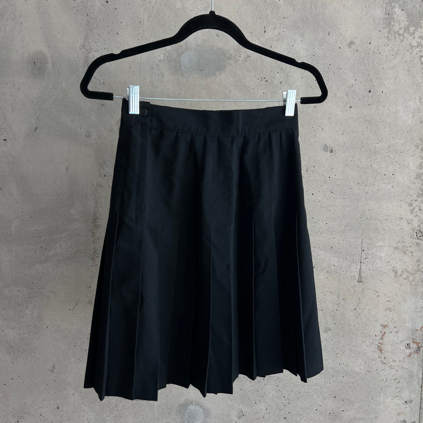 vintage pleated longline tennis skirt