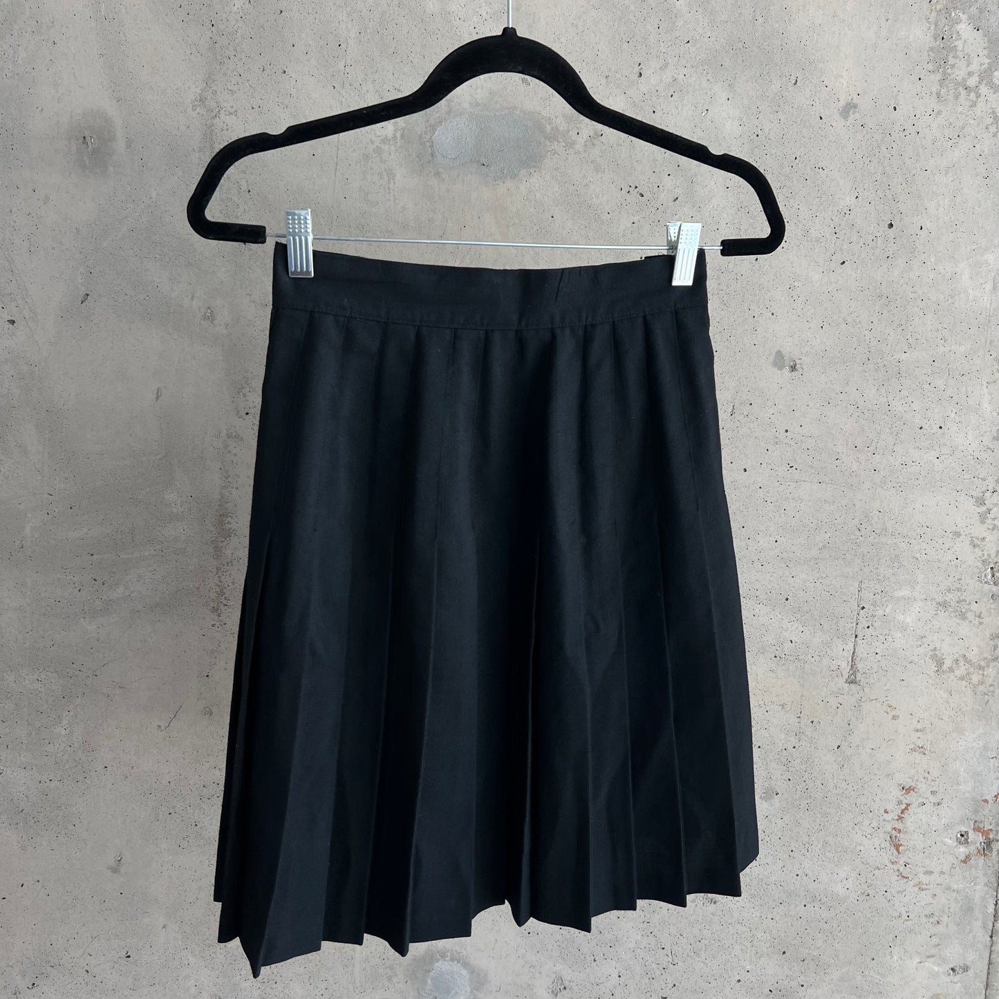 vintage pleated longline tennis skirt