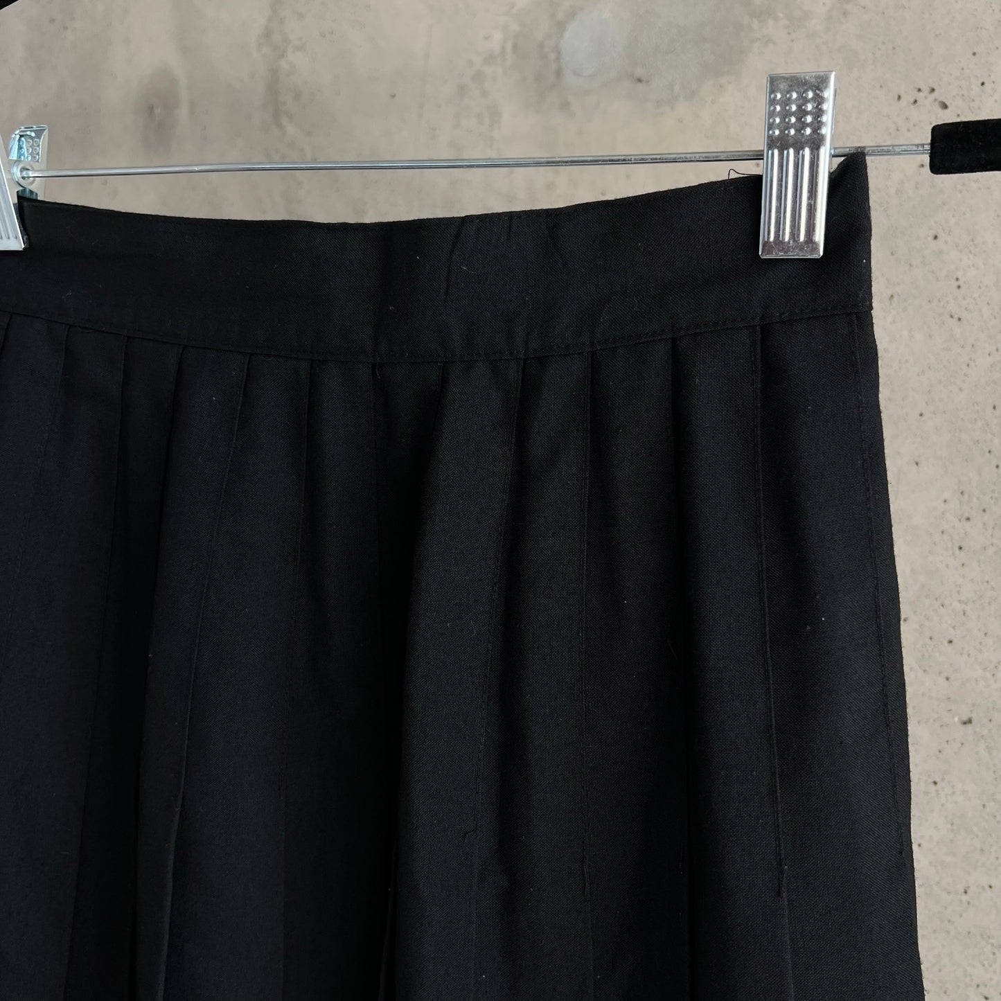 vintage pleated longline tennis skirt