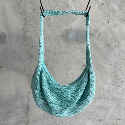 vintage knit purse