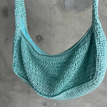 vintage knit purse