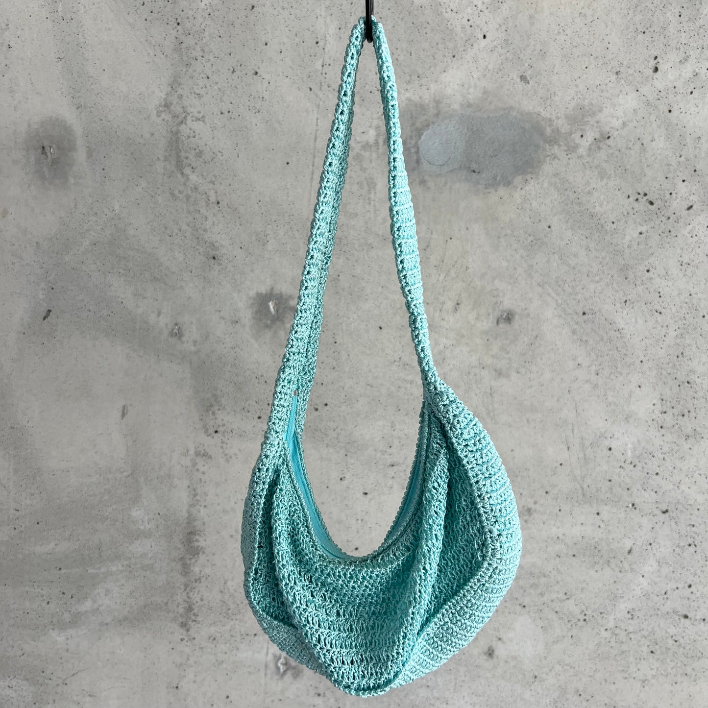 vintage knit purse