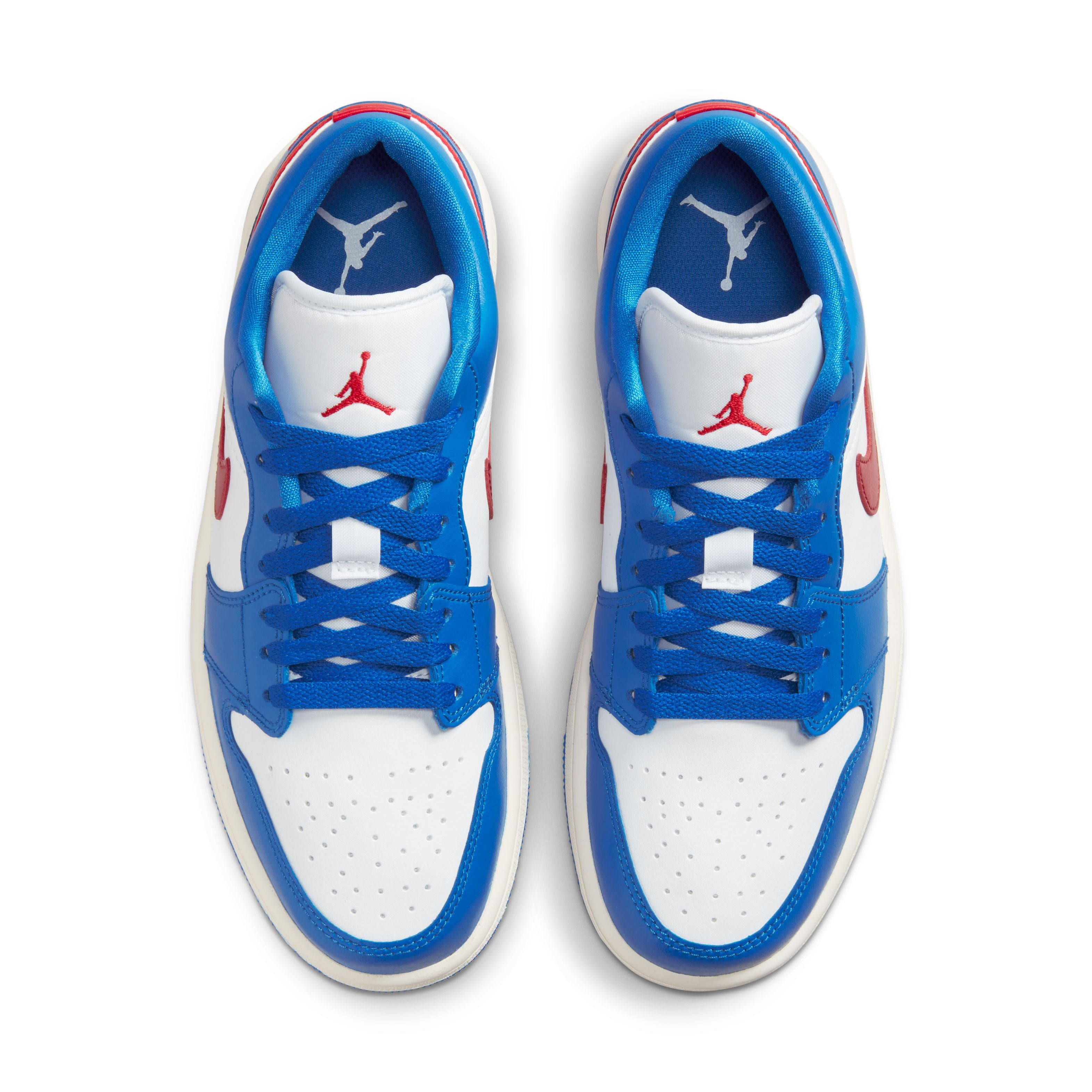 Jordan 1 Low - Sport Blue/Gym Red/White/Sail