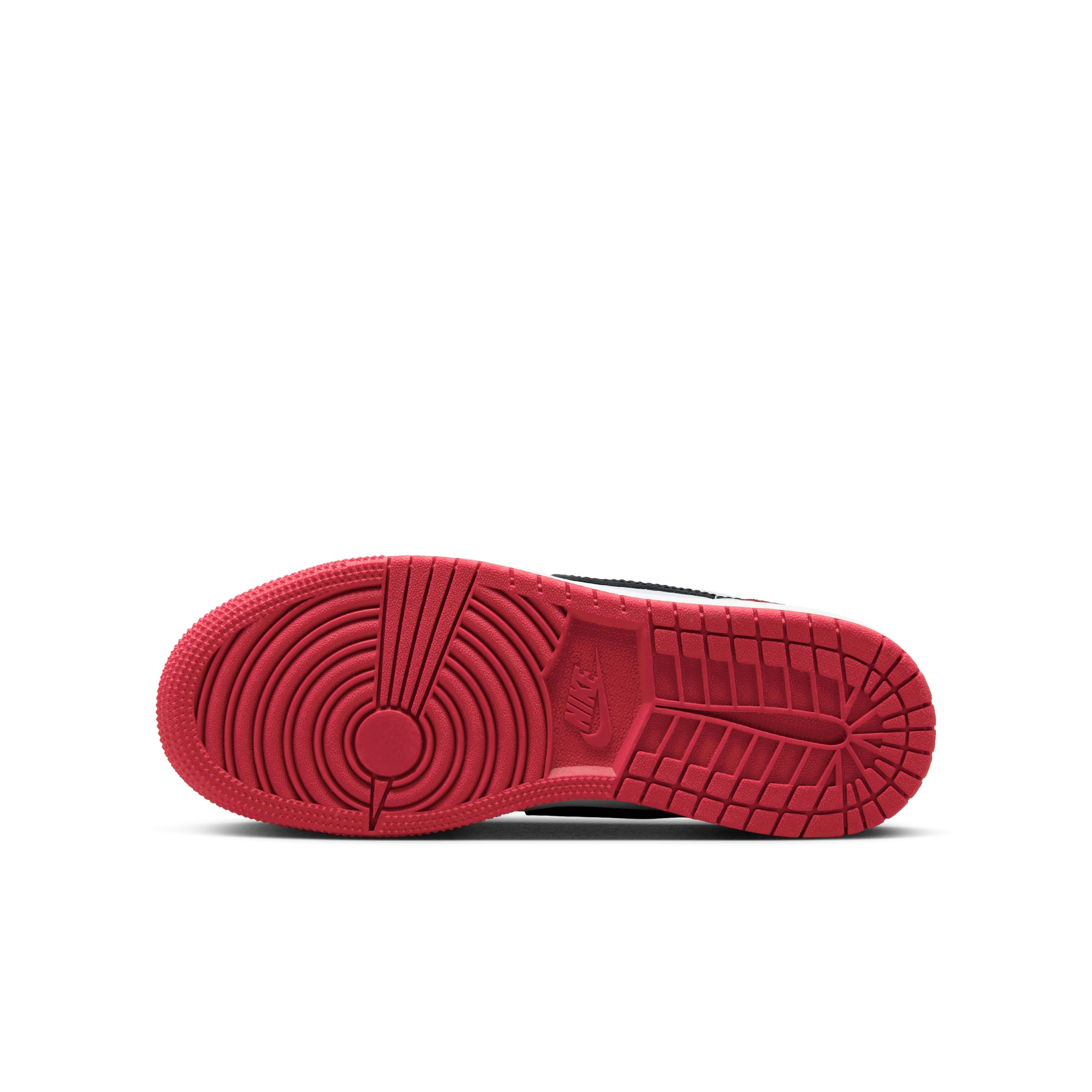 Jordan 1 Low OG (GS) - Black Toe - White/Black/Varsity Red