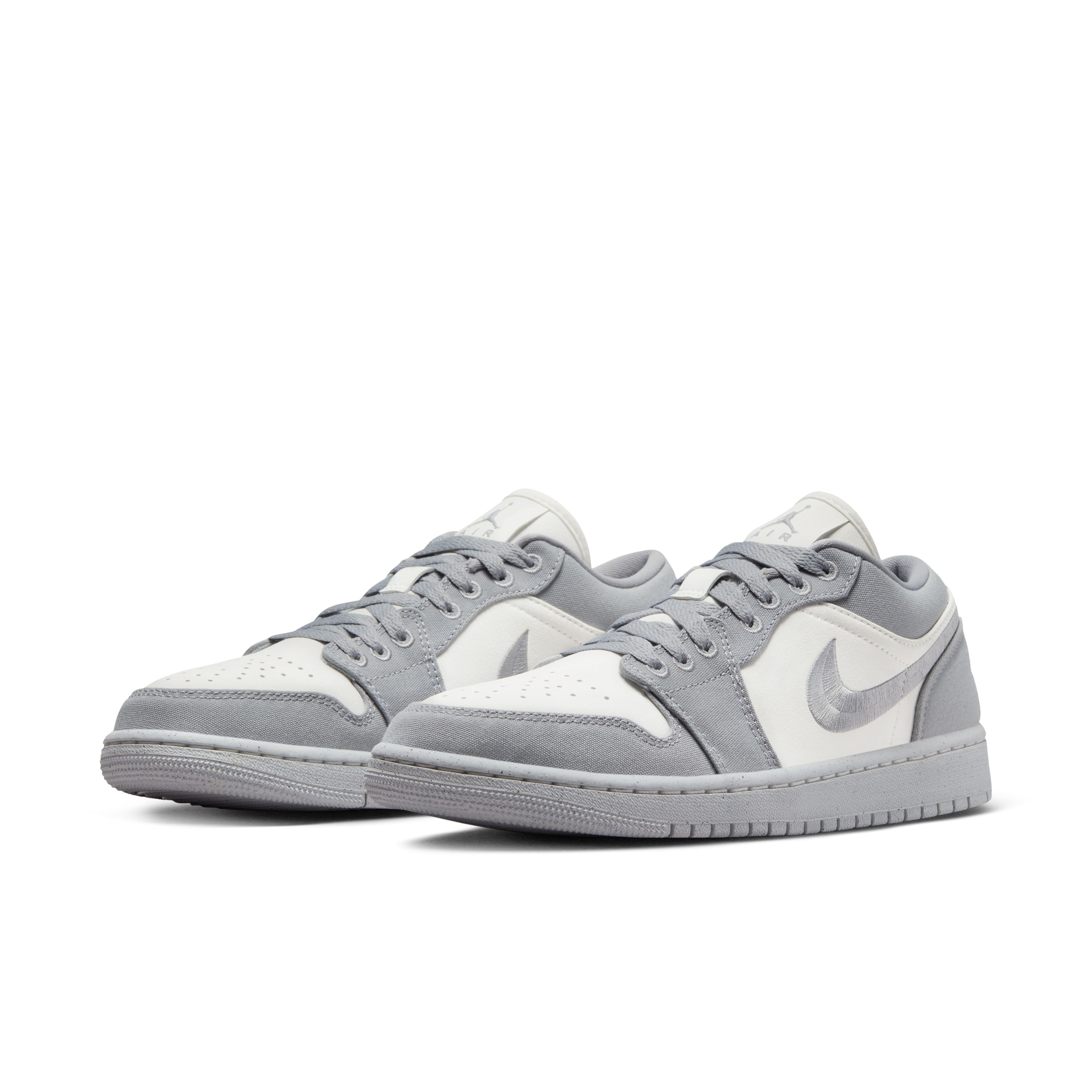 Jordan 1 Low SE - Light Steel Grey/Sail/White