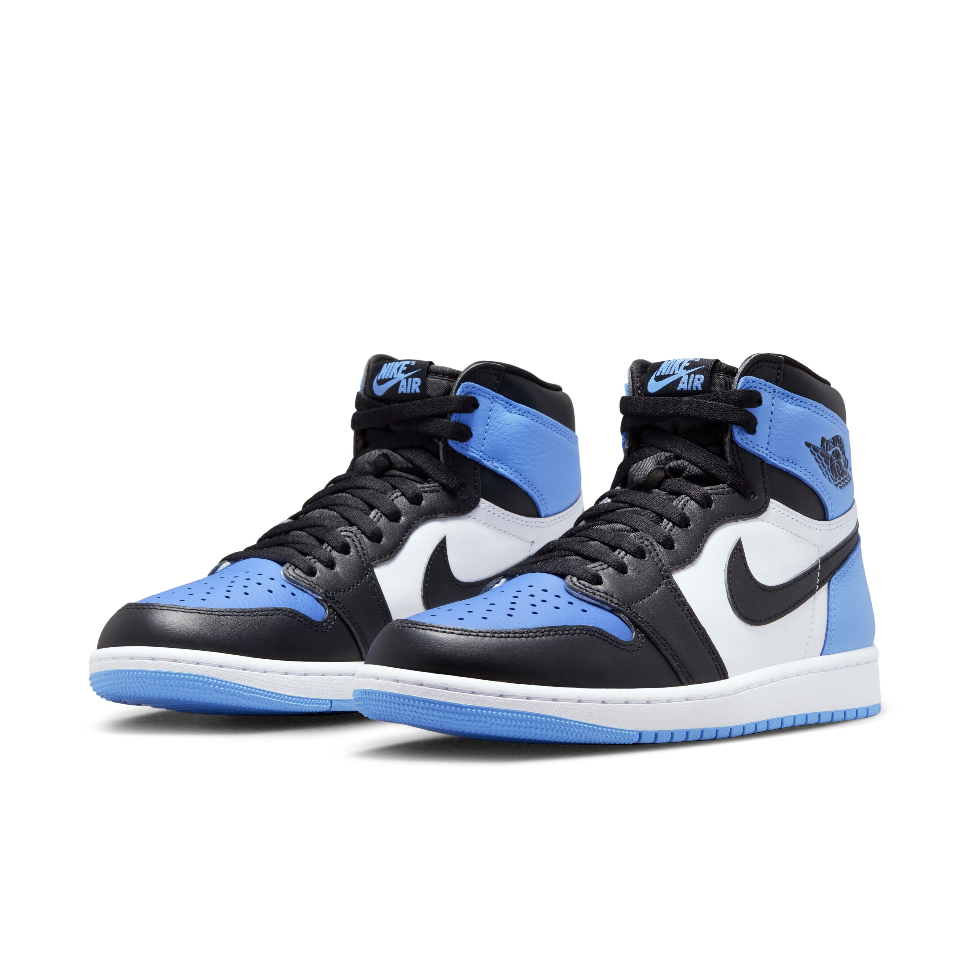 Jordan 1 Retro High OG - &#39;UNC Toe&#39; - University Blue/Black/White
