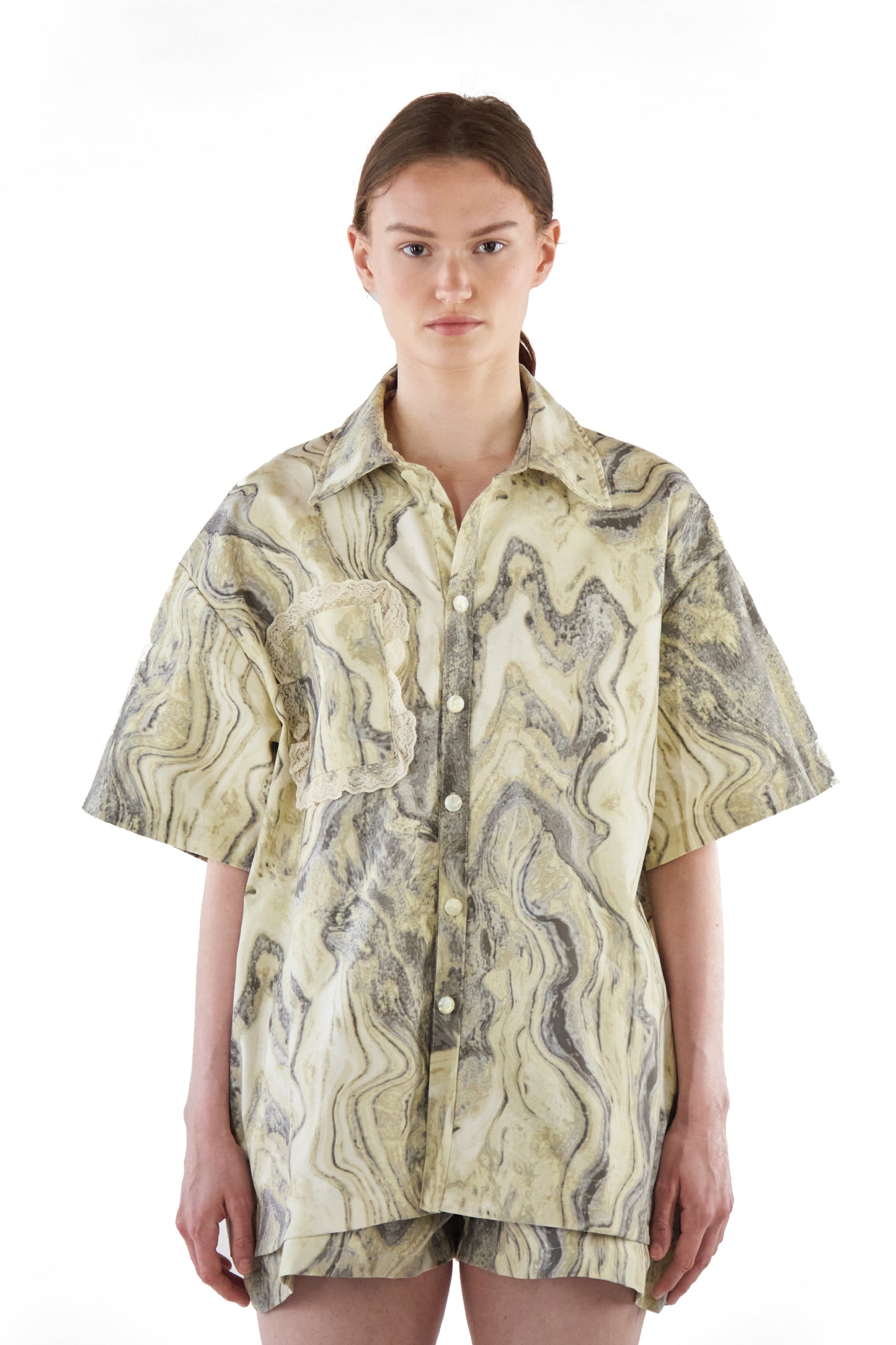 JULIEN SHIRT MARBLE