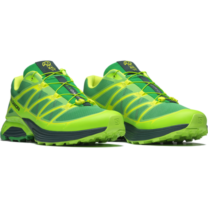 Feid x Salomon XT-Pathway 2 'FXXOMOR' - Bright Green/Green Gecko/Safety Yellow