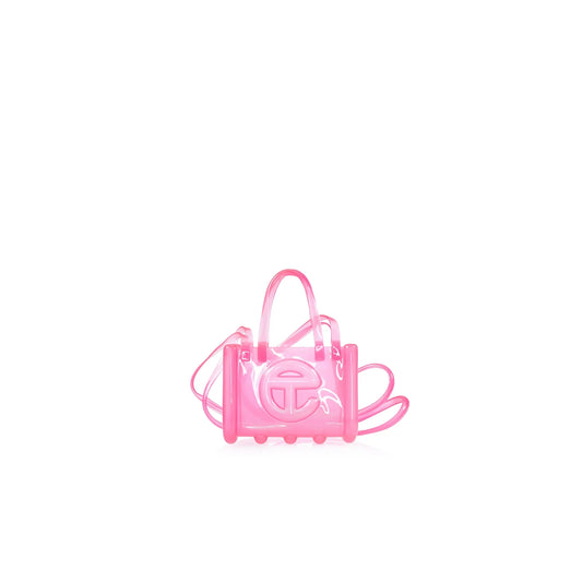 Melissa x Telfar Small Jelly Shopper - Clear Pink