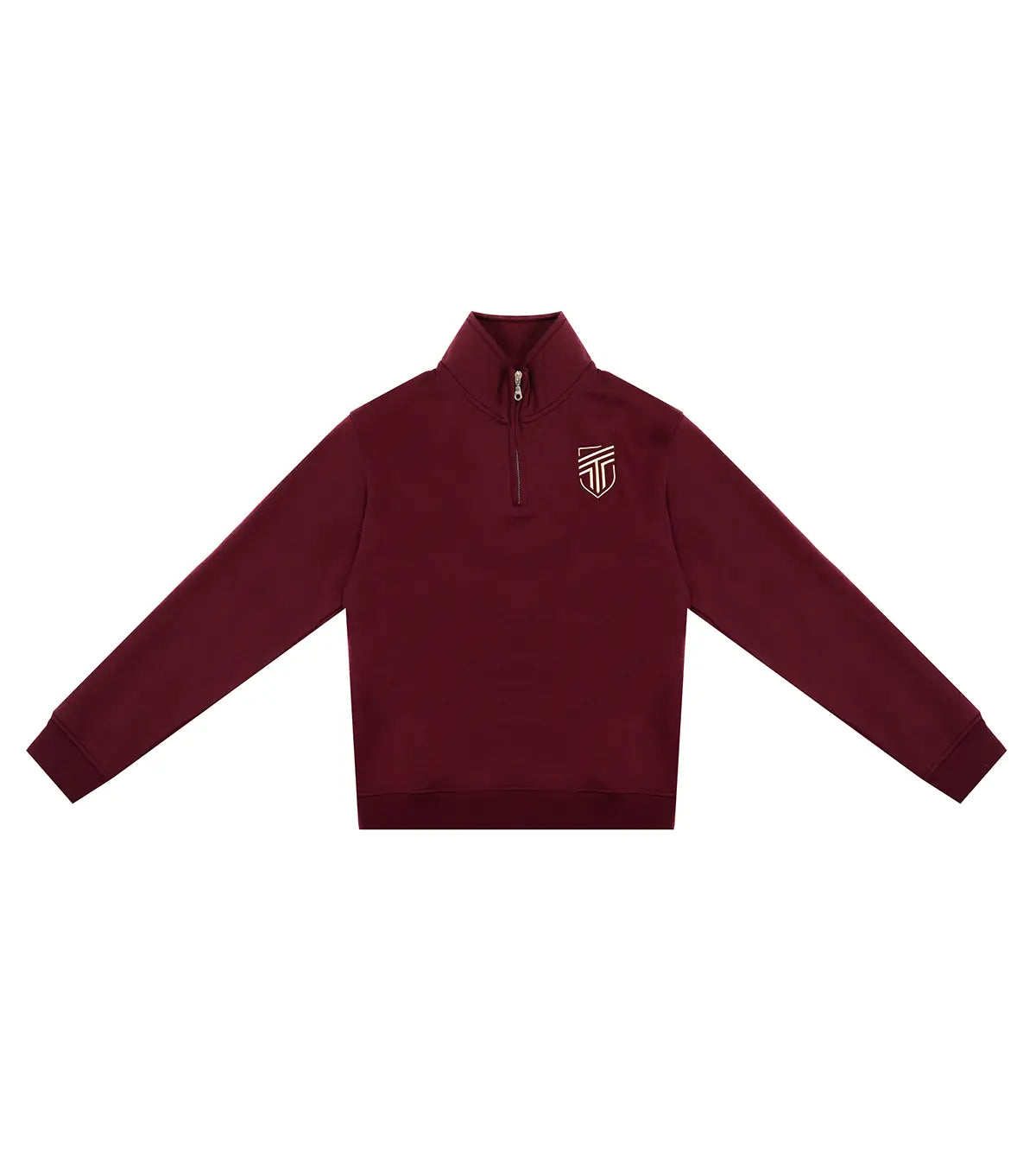 AFC Toronto Unisex Quarter Zip Sweatshirt - Mighty Maroon